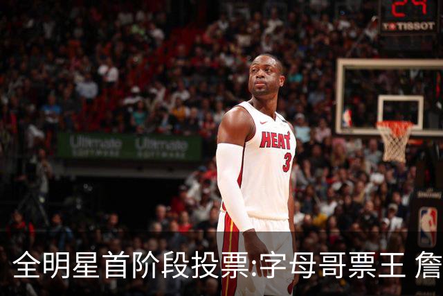 全明星首阶段投票:字母哥票王 詹姆斯西部票王